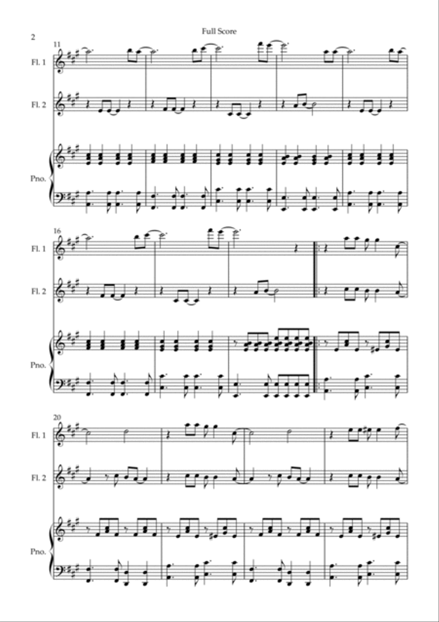 You Got It Woodwind Duet scores gallery preview page 2