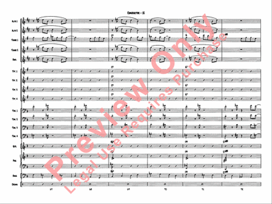 Sonny's Place Jazz Ensemble scores gallery preview page 15