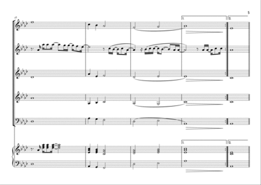 Goodness Of God Goodness Of God Woodwind Quintet scores gallery preview page 5