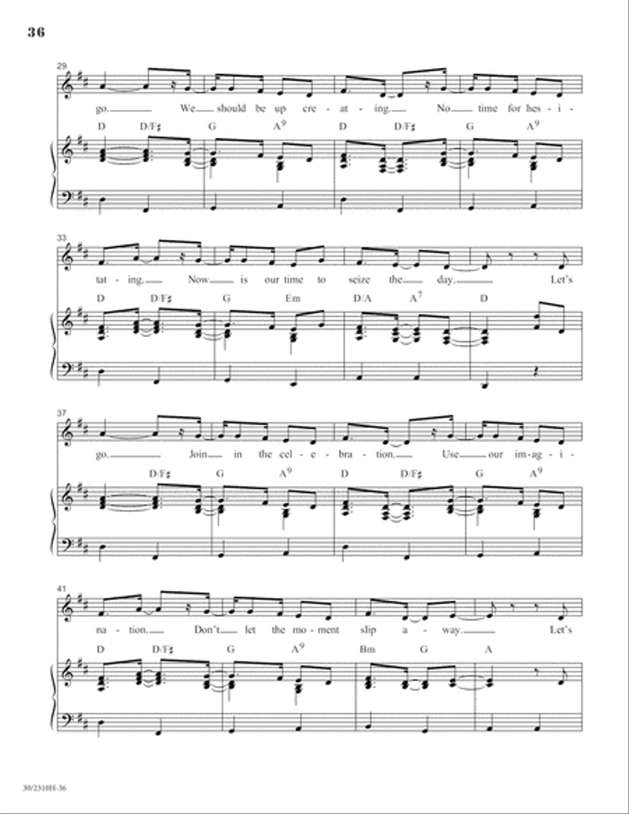 The Box The Box Unison Choir scores gallery preview page 37
