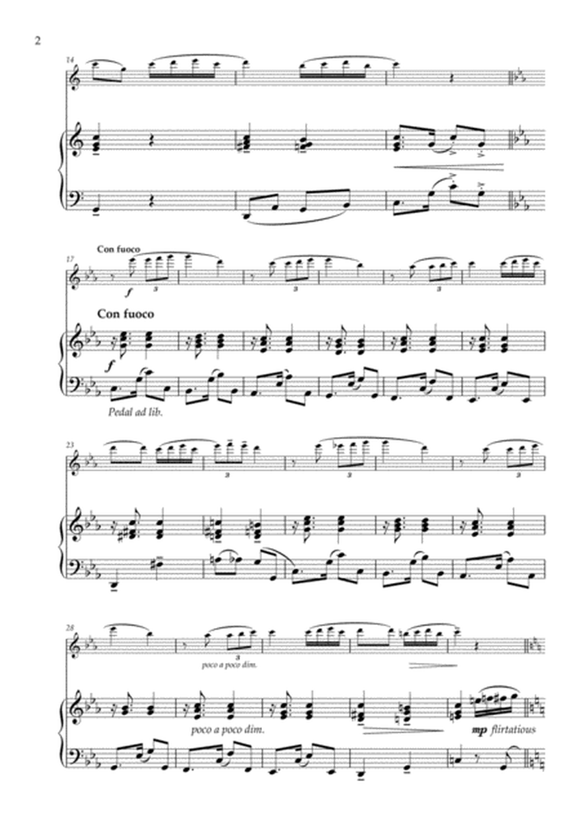 Por Una Cabeza (Tango) - Flute with Piano accompaniment image number null