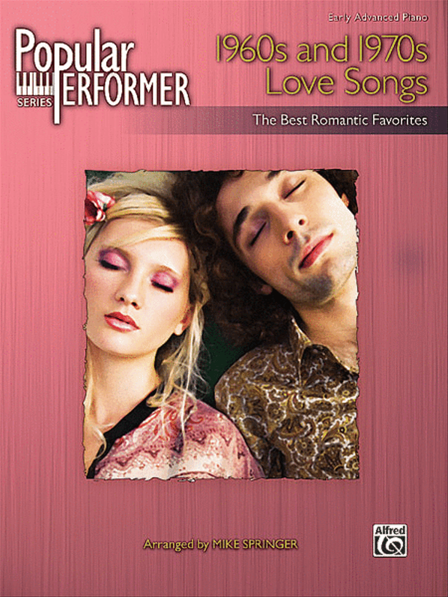Popular Performer -- 1960s and 1970s Love Songs Piano Solo scores gallery preview page 1