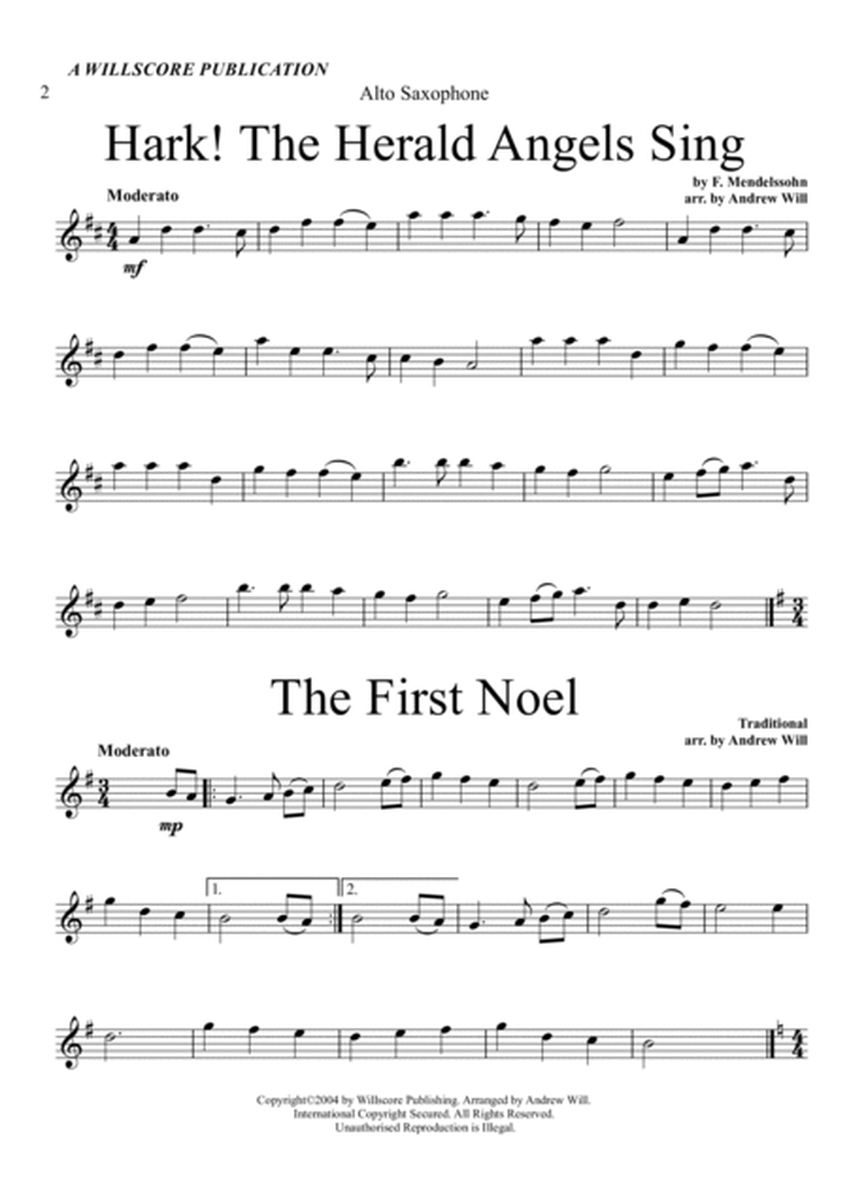 Christmas Carol Selections - Alto Saxophone image number null