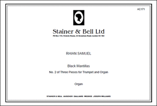 Black Mantillas (No 2 of Three Pieces for Trumpet & Organ)