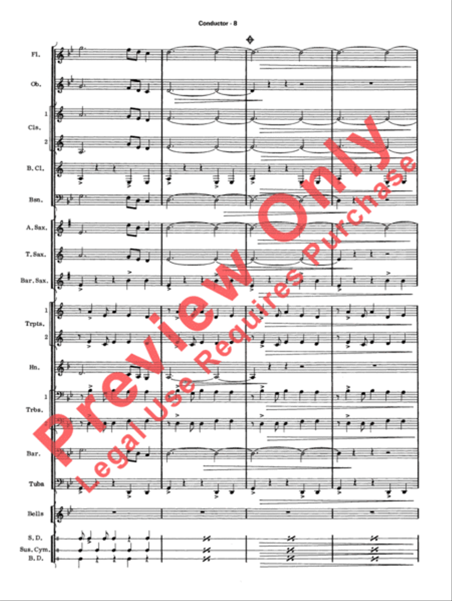 Take Five Take Five Concert Band scores gallery preview page 11