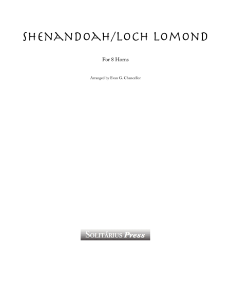 Shenandoah/ Loch Lomond image number null