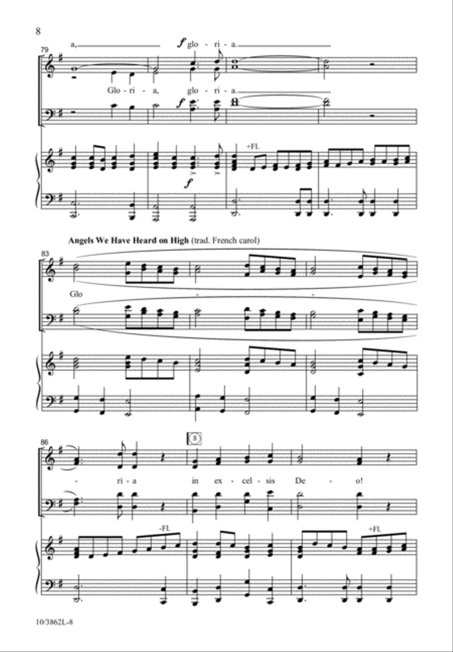 Shepherd, Do You Sleep? Shepherd, Do You Sleep? 4-Part scores gallery preview page 8
