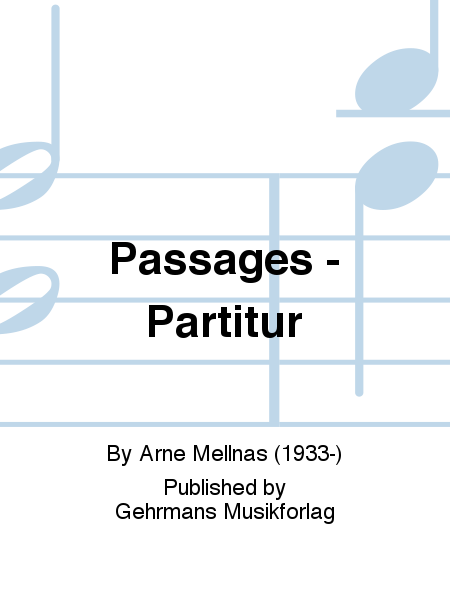 Passages - Partitur