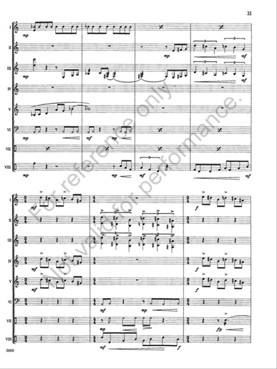 Windstone Suite Percussion Ensemble scores gallery preview page 32