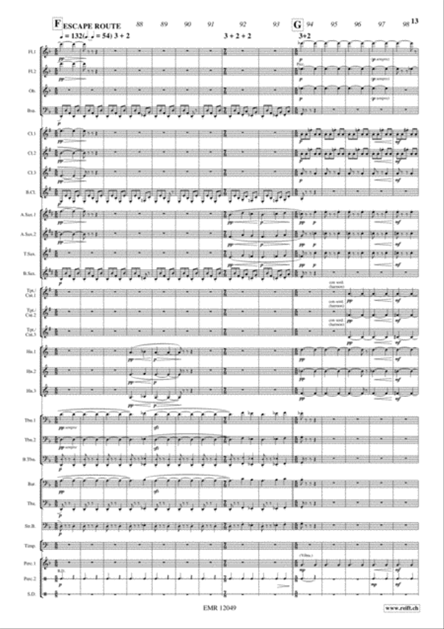 Rambo Concert Band scores gallery preview page 14