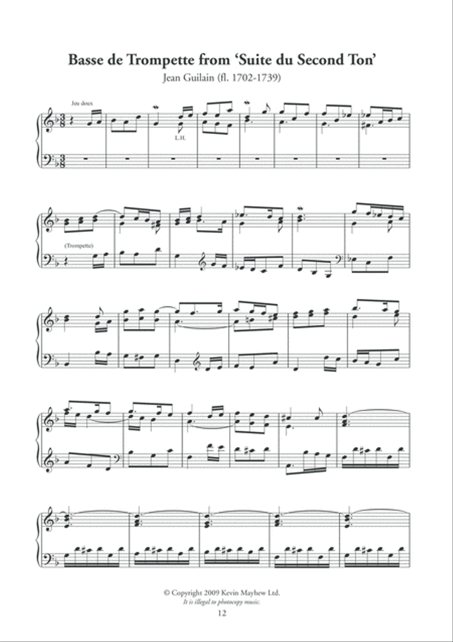 Essential Repertoire For The Church Organist Organ Solo scores gallery preview page 10
