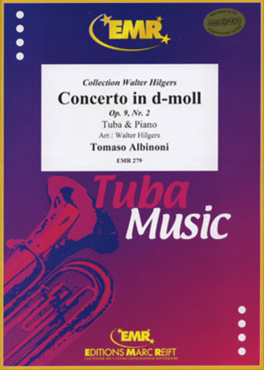 Concerto in d-moll Tuba scores gallery preview page 1