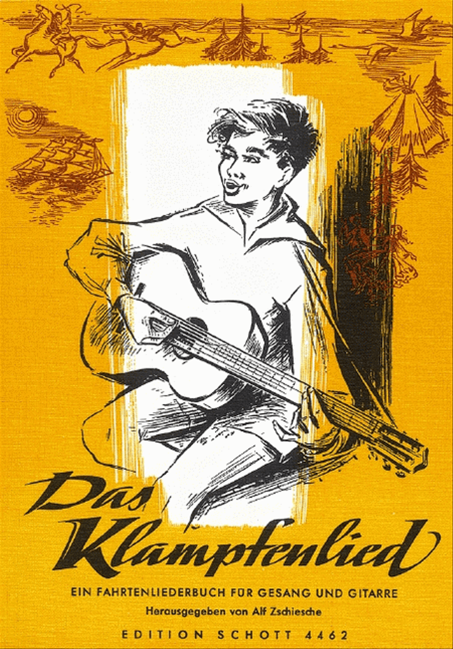 Klampfenfied Voice/guitar Voice scores gallery preview page 1