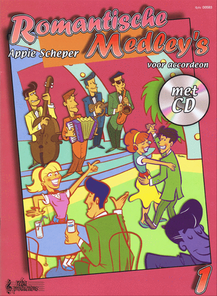 Romantische medleys deel 1 Accordion scores gallery preview page 1