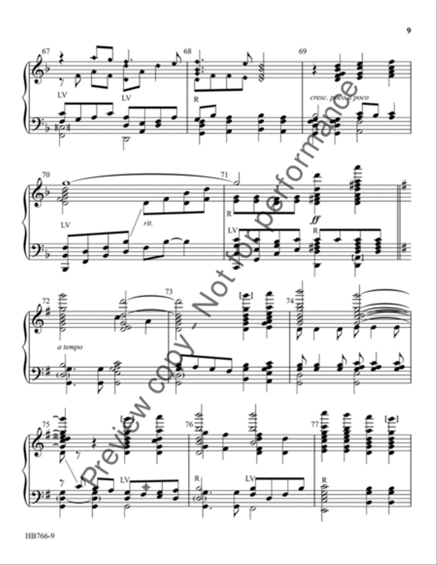 Here I Am, Lord - Eithun 6-Octaves scores gallery preview page 10