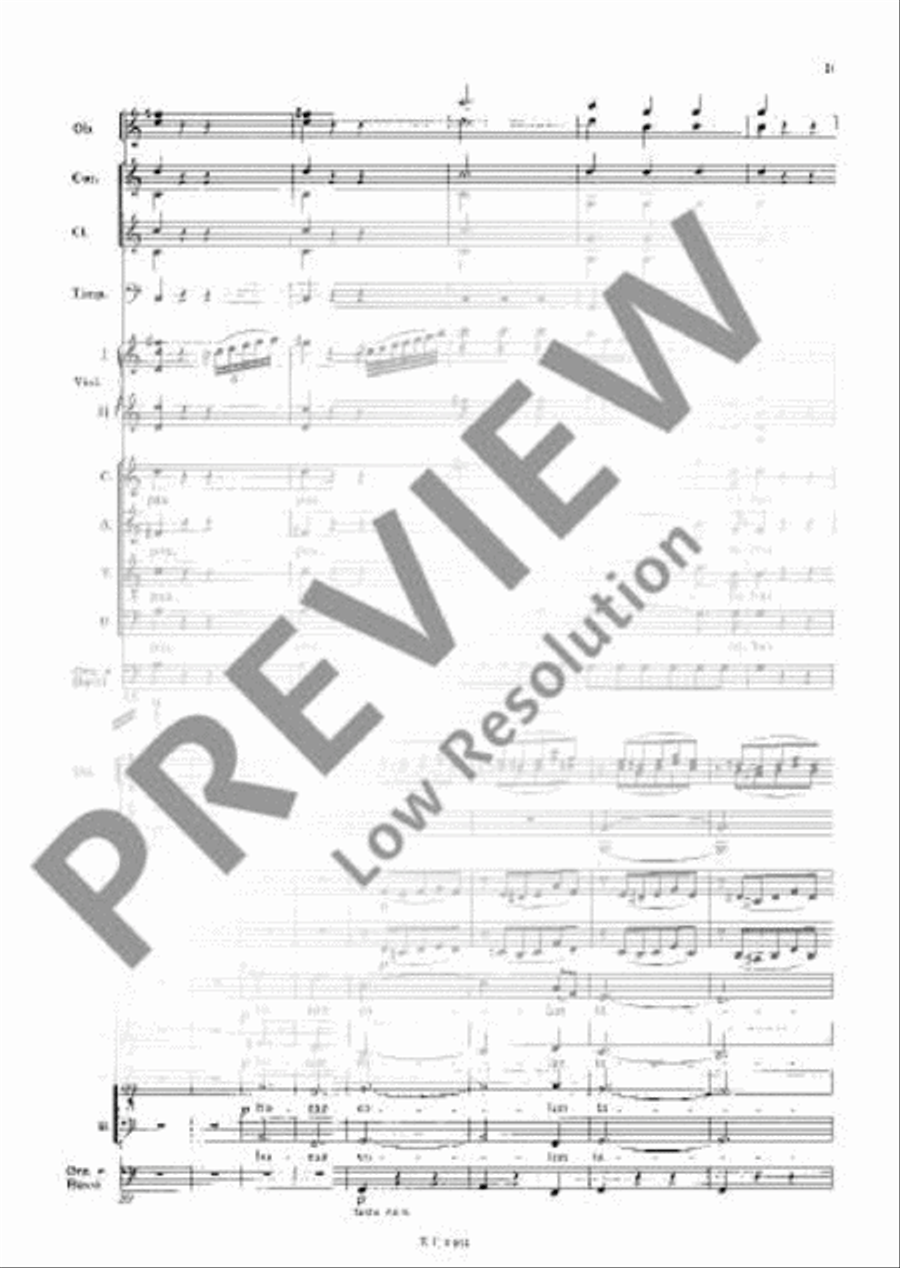 Missa C major Missa C major Choir scores gallery preview page 20