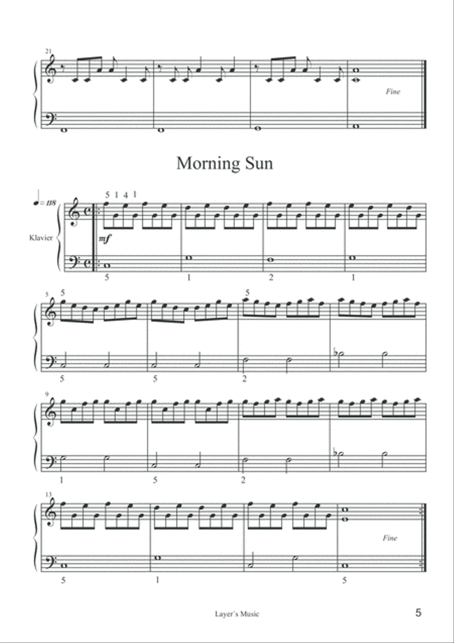Pianofingers Pop Level 1 Pianofingers Pop Level 1 Piano Solo scores gallery preview page 6