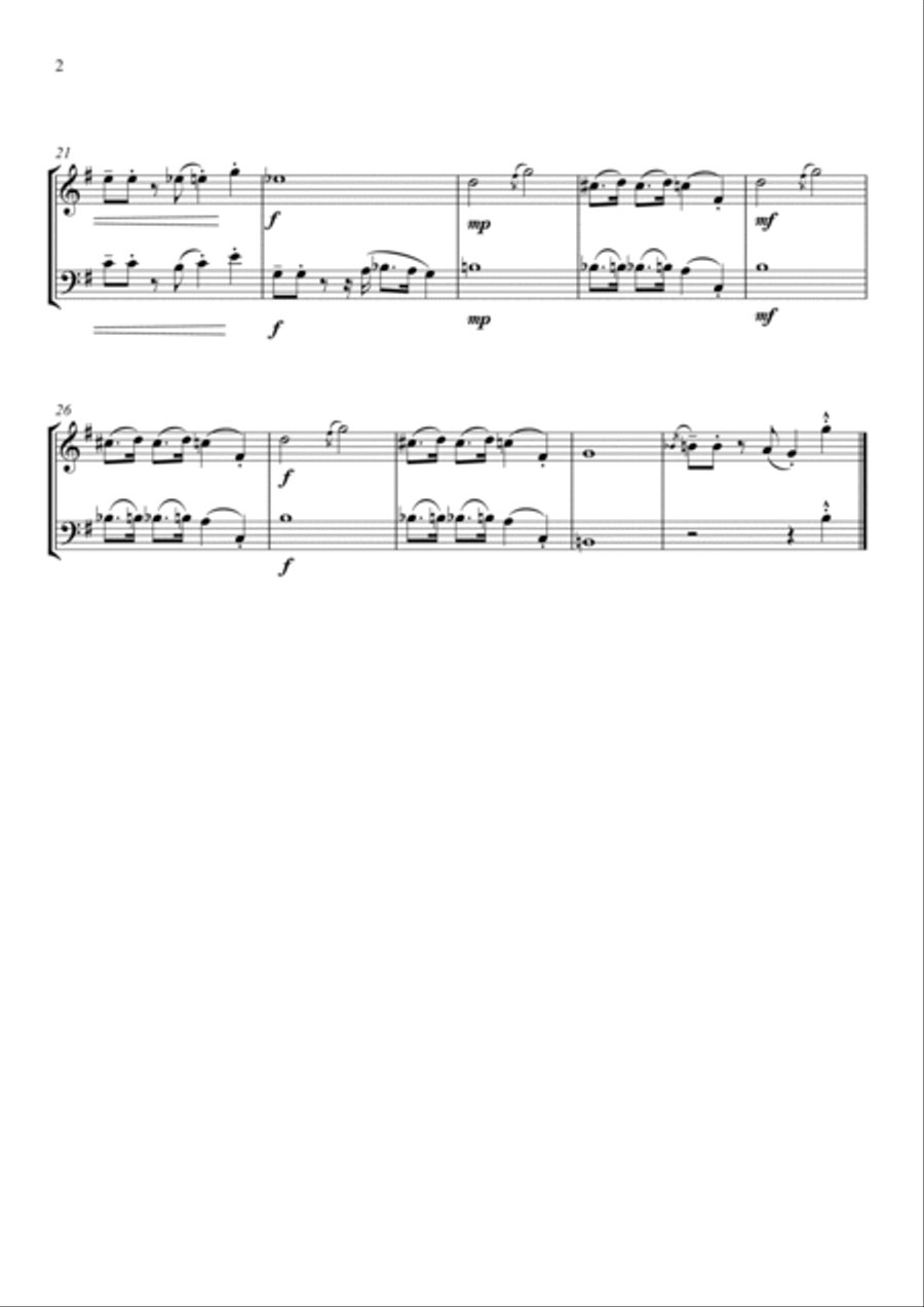 The Flapper's Ball: Oboe & Bassoon Duet The Flapper's Ball: Oboe & Bassoon Duet Woodwind Duet scores gallery preview page 2