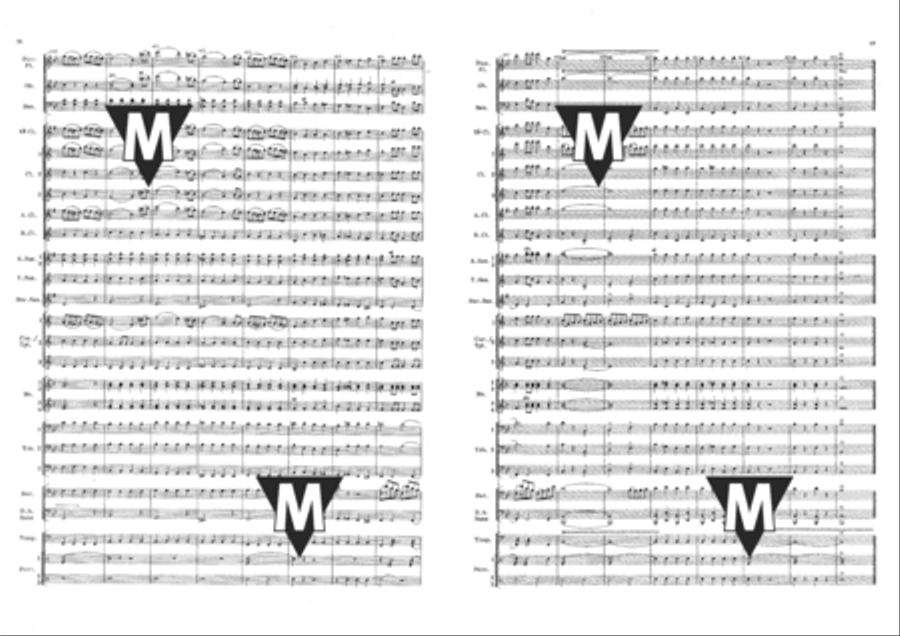 The Mill on the Cliff The Mill on the Cliff Concert Band scores gallery preview page 30