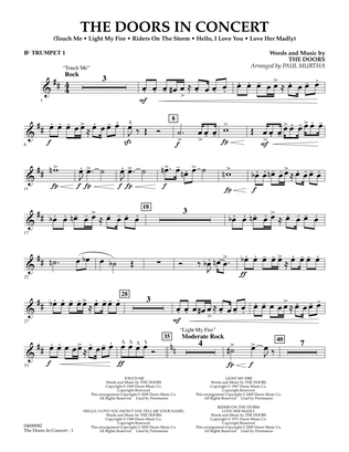 The Doors in Concert (arr. Paul Murtha) - Bb Trumpet 1