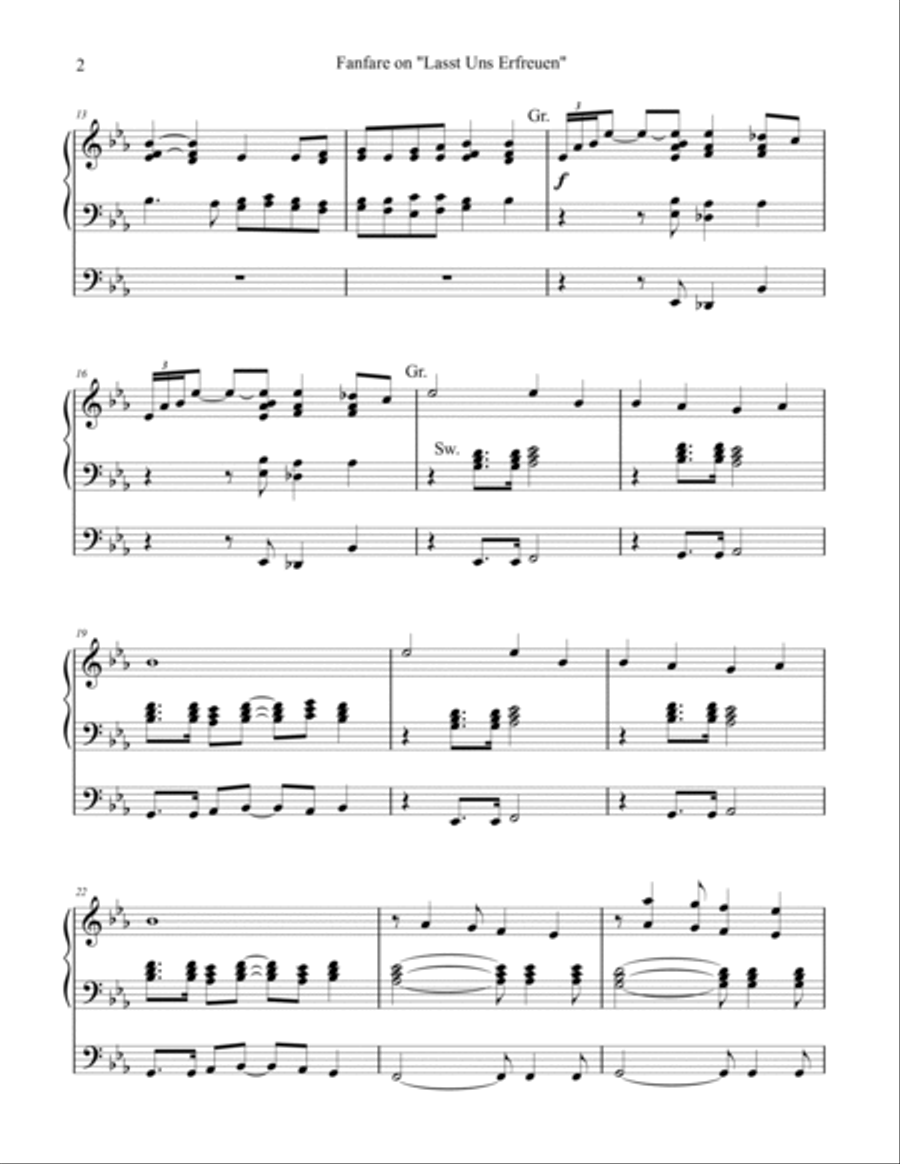 Fanfare on 