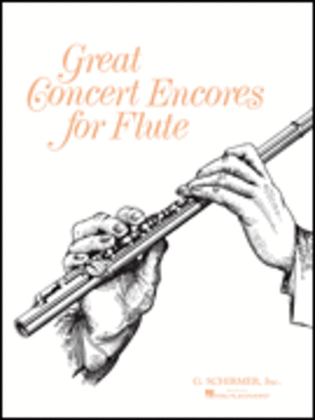Book cover for Great Concert Encores for Flute