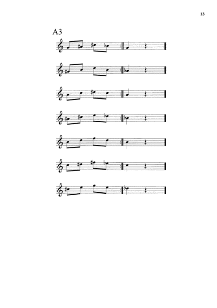 Scales / Skalen / Gammes Scales / Skalen / Gammes Horn scores gallery preview page 12