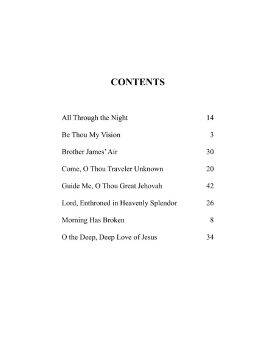 Celtic Hymns for 4-Hand Piano-Digital Version Piano Accompaniment scores gallery preview page 5