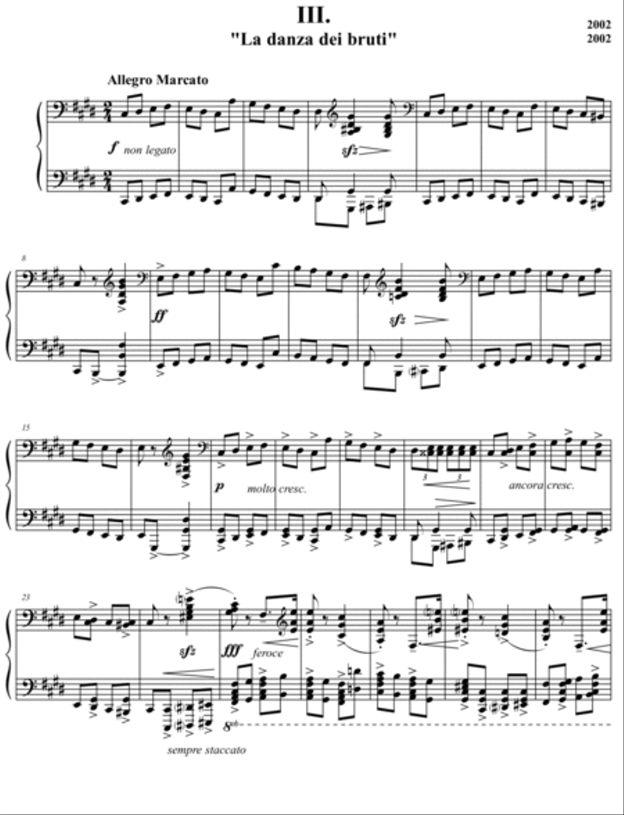 4 Preludes, Op. 6 4 Preludes, Op. 6 Piano Solo scores gallery preview page 4
