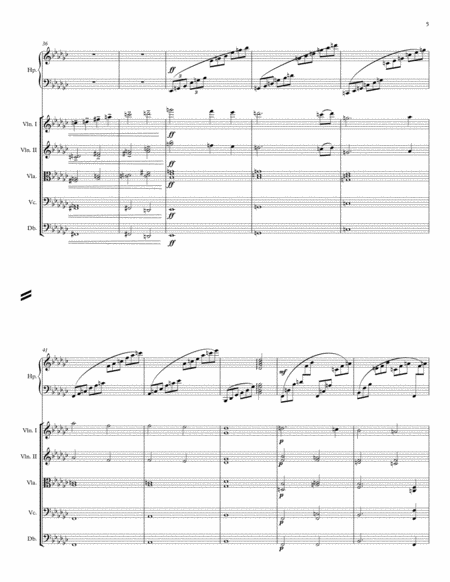 Adagio No. 2 for Orchestra Score and Parts image number null