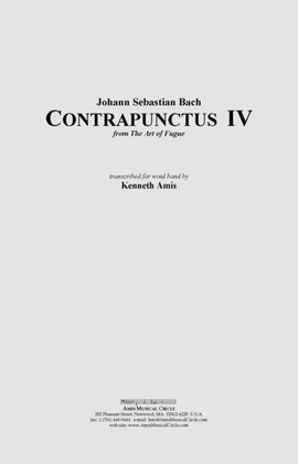 Contrapunctus 4 - CONDUCTOR'S SCORE ONLY