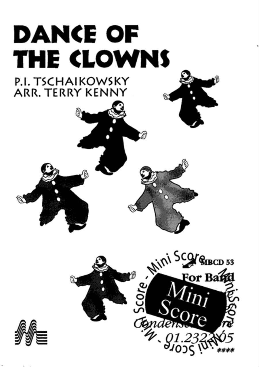 Dance of the Clowns Concert Band scores gallery preview page 3