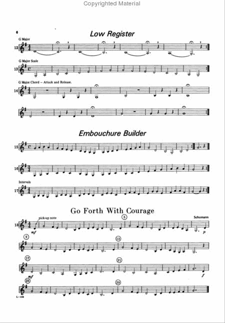 Clevenger French Horn Method, Book 2 Concert Band Methods scores gallery preview page 2