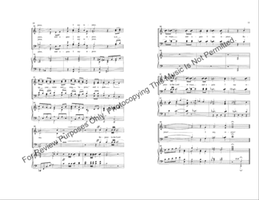 Rejoice in the Lord Choir scores gallery preview page 6