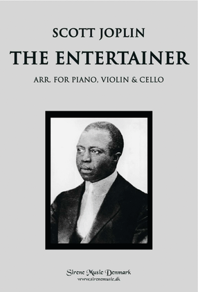 Book cover for The Entertainer (arr. for piano trio)