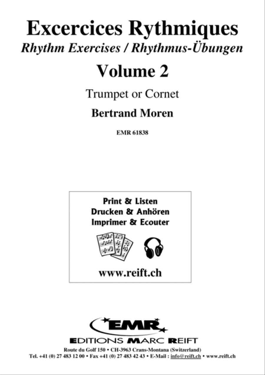 Exercices Rythmiques Volume 2 Cornet scores gallery preview page 2