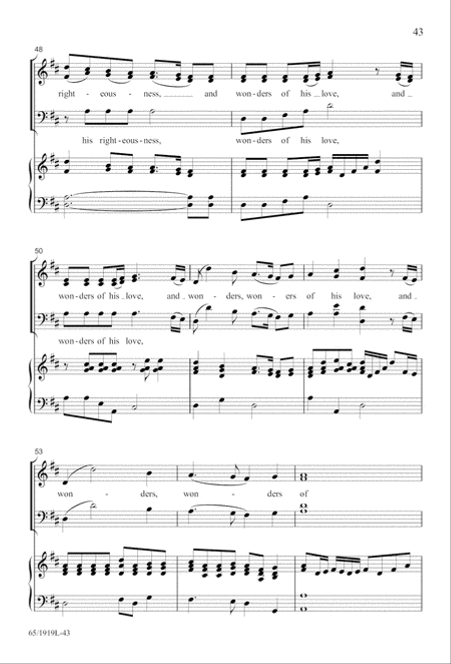 The Perfect Christmas 4-Part scores gallery preview page 45