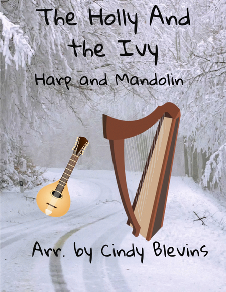 The Holly and the Ivy, for harp and mandolin image number null