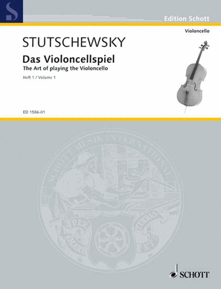 Book cover for The Art of playing the Violoncello