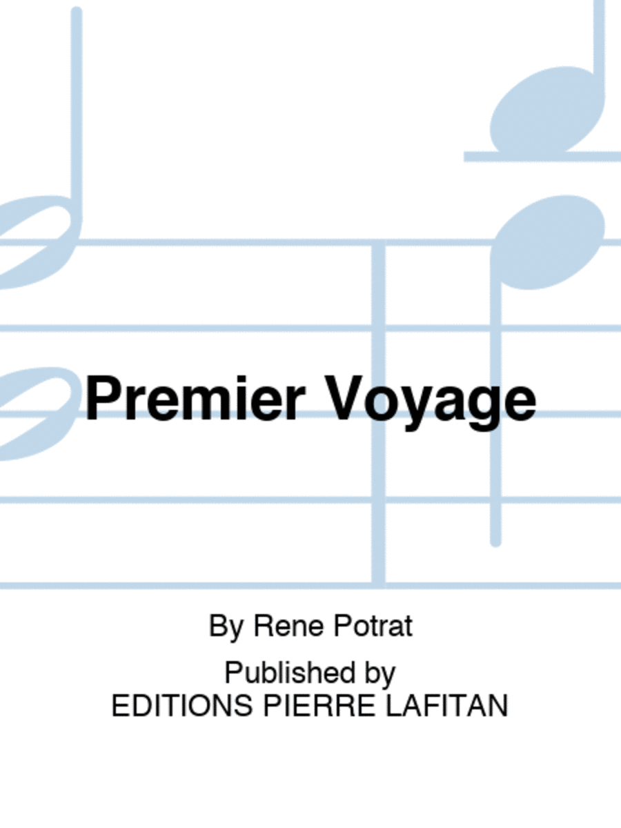 Premier Voyage Clarinet Solo scores gallery preview page 1