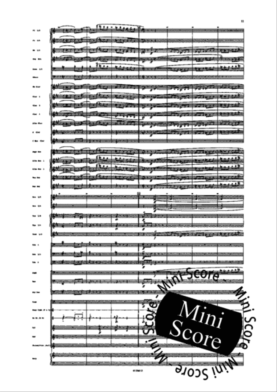 Fifth Symphony Concert Band scores gallery preview page 14
