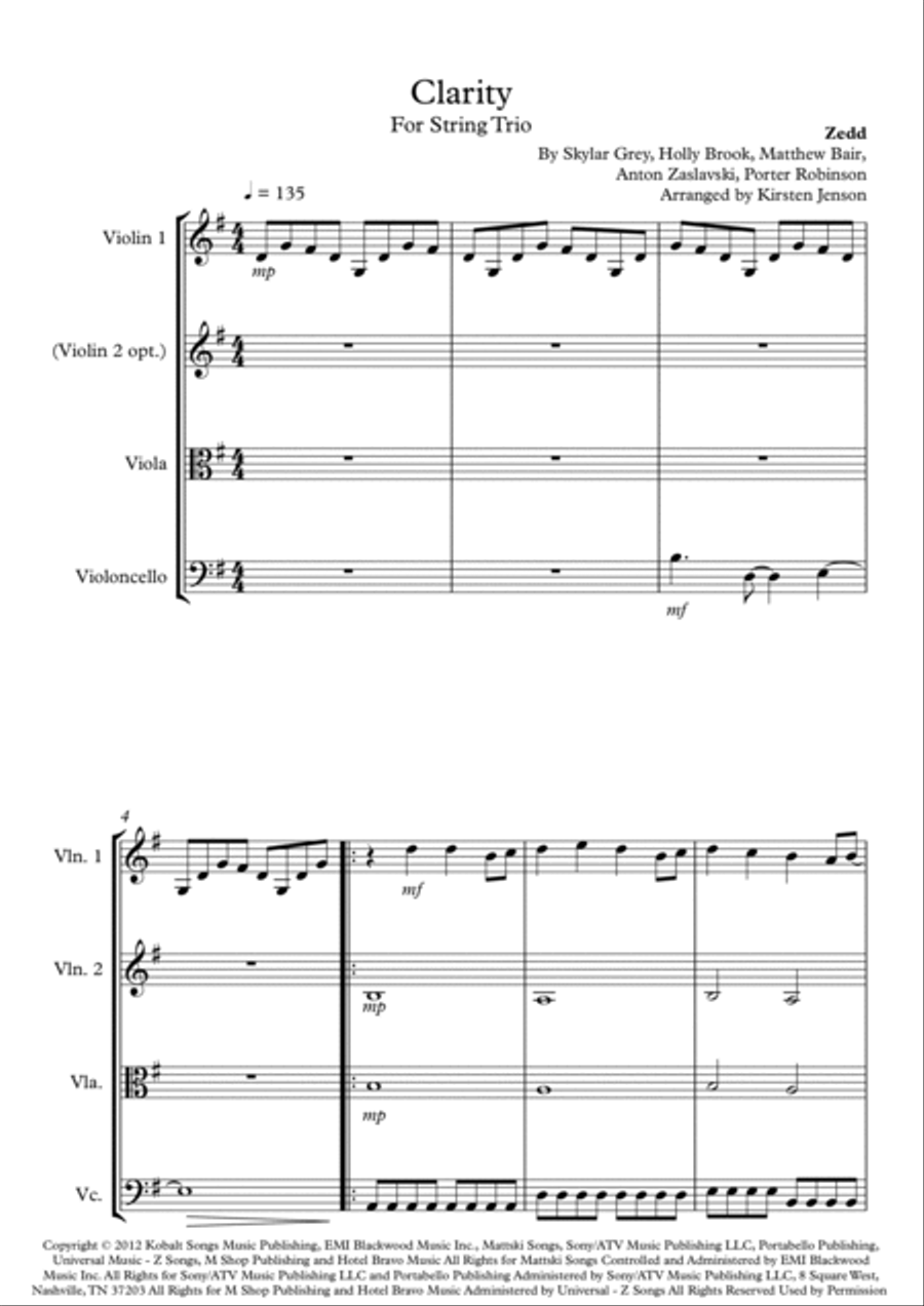 Clarity String Trio scores gallery preview page 2