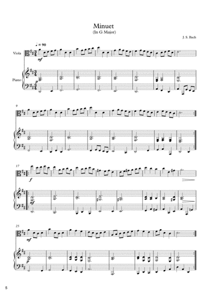 10 Wedding Songs For Viola & Piano