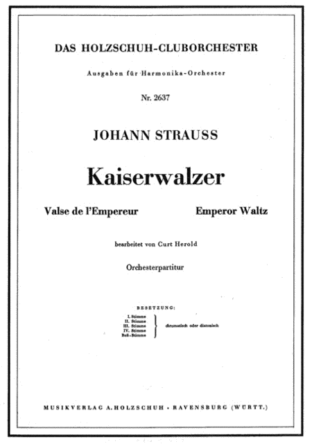 Kaiserwalzer op. 437 op. 437