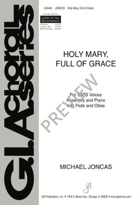Book cover for Holy Mary, Full of Grace