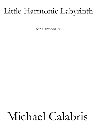 Book cover for Little Harmonic Labyrinth (for Harmonium)
