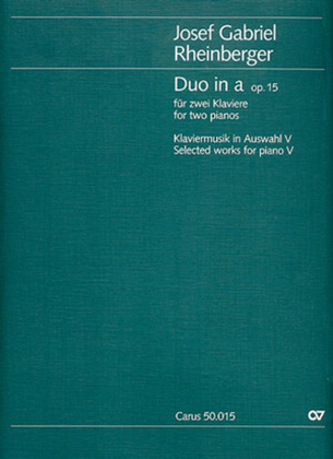 Book cover for Duo in A minor