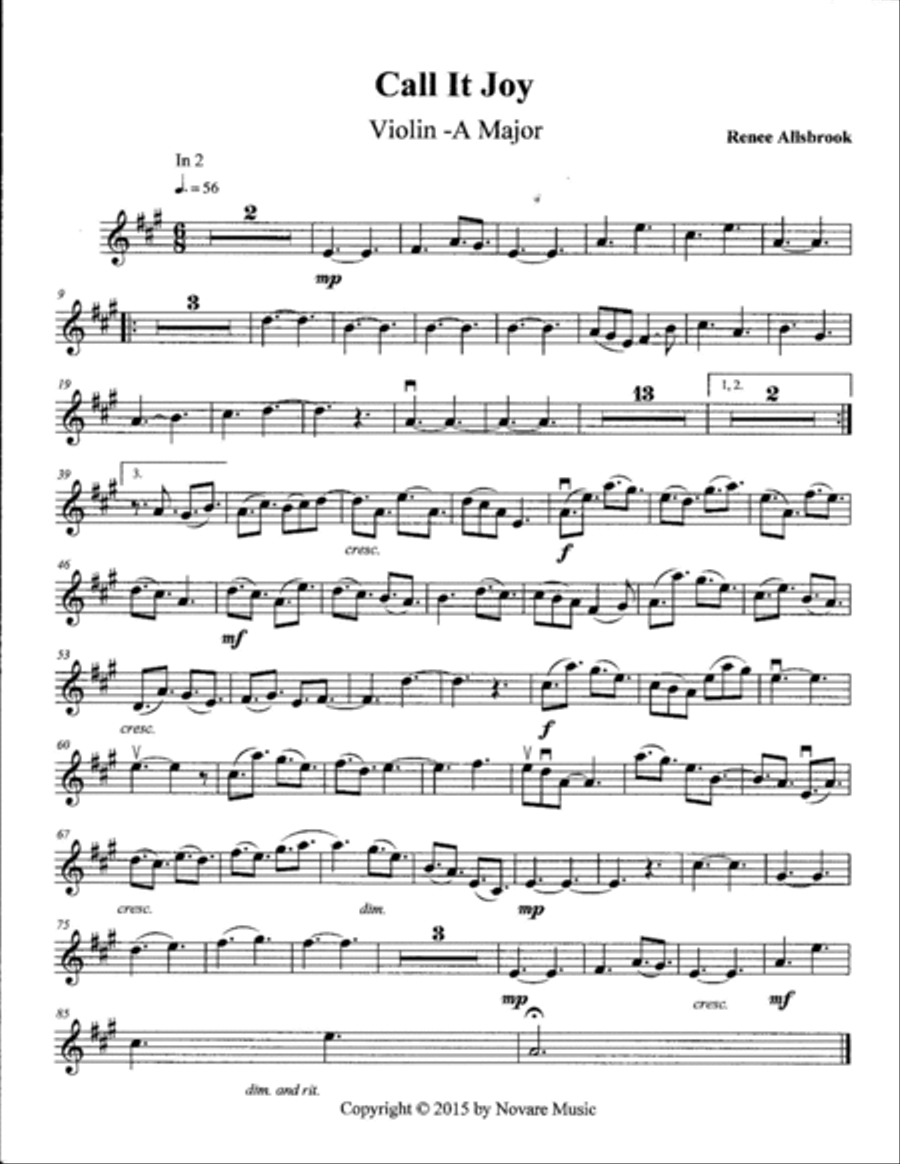Call It Joy Voice scores gallery preview page 5