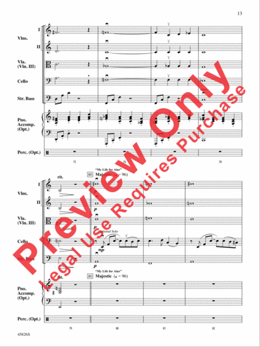 StarCraft II: Legacy of the Void, Selections from String Orchestra scores gallery preview page 13
