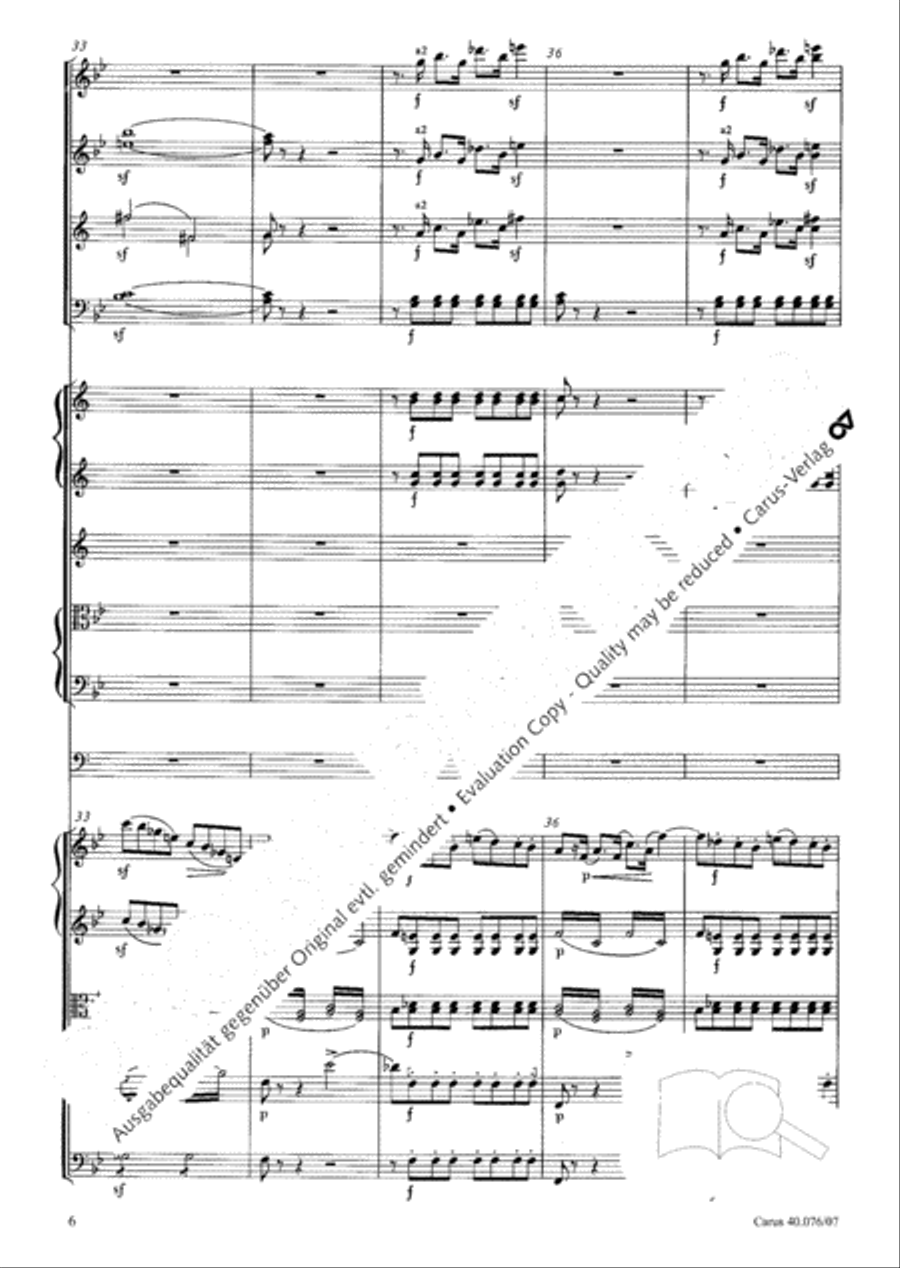 Hymn of Praise, MWV A 18 SSAATB scores gallery preview page 21